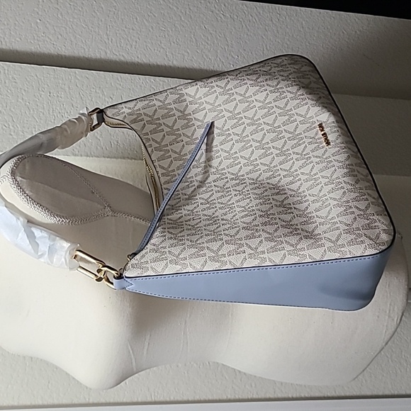 Laney Large Signature Logo Hobo Shoulder Bag - Picture 5 of 5